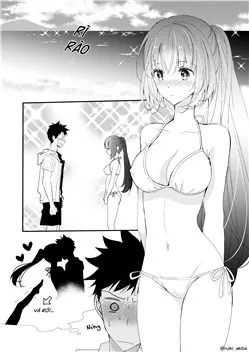 Truyện tranh Hazu-kun to Kashi-san no Hazukashii Nichijou