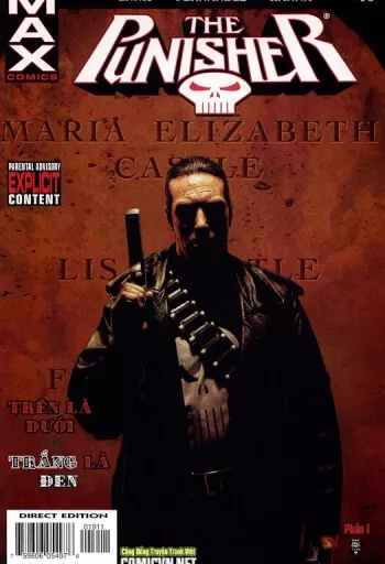 Truyện tranh The Punisher: Trên là Dưới &amp; Trắng là Đen